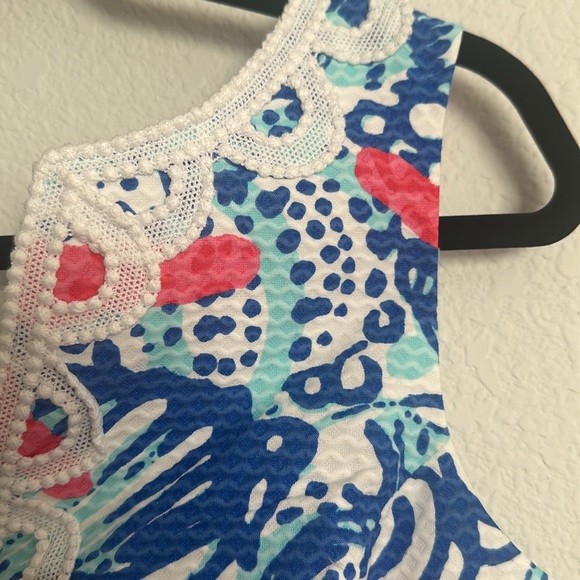 NWT Lilly Pulitzer Janice shift dress resort white she she shells 4 - Picture 5 of 13